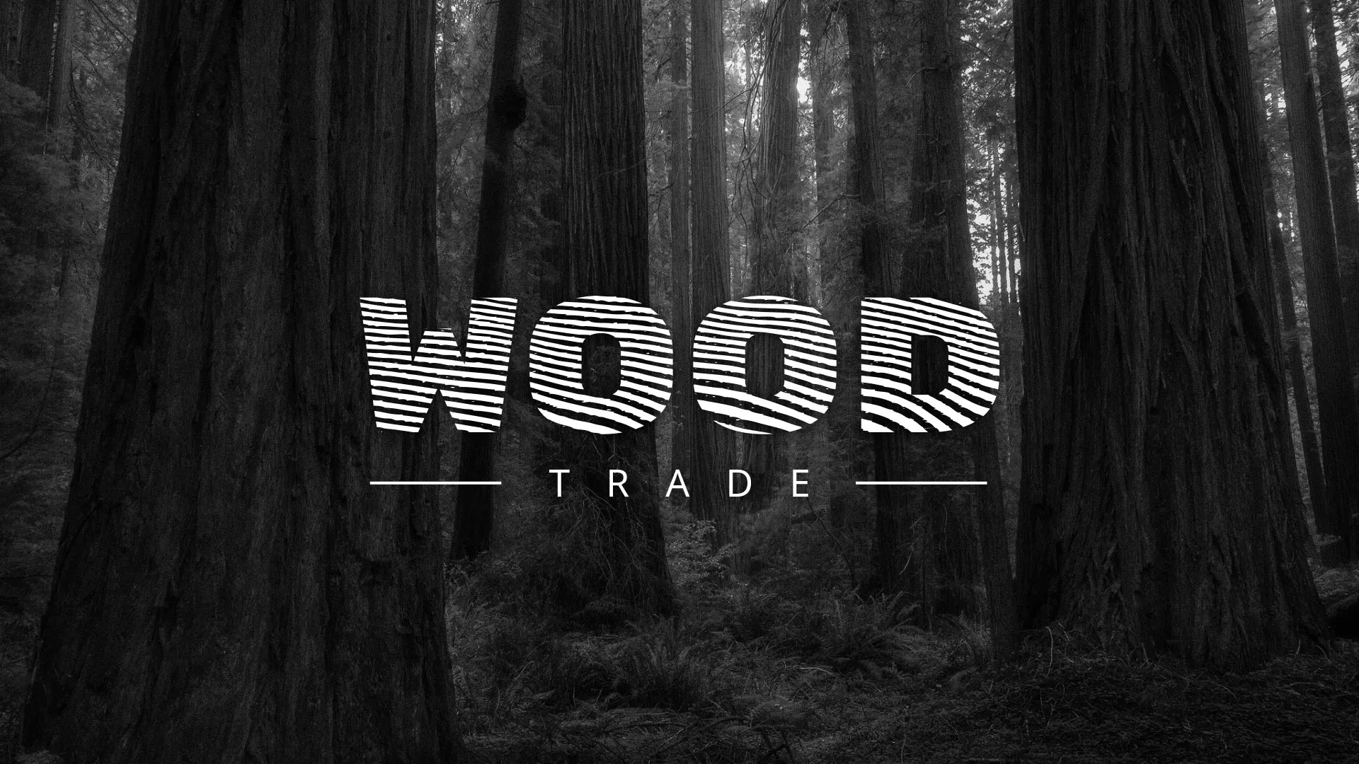 Разработка логотипа для компании «Wood Trade» в Выборге