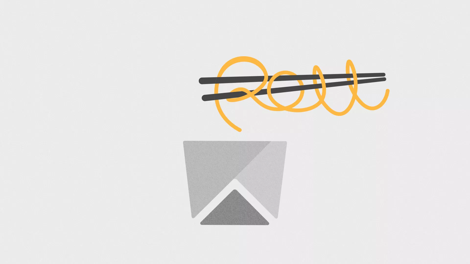 Оформление меню суши-бара «Roll Wok Club» в Выборге