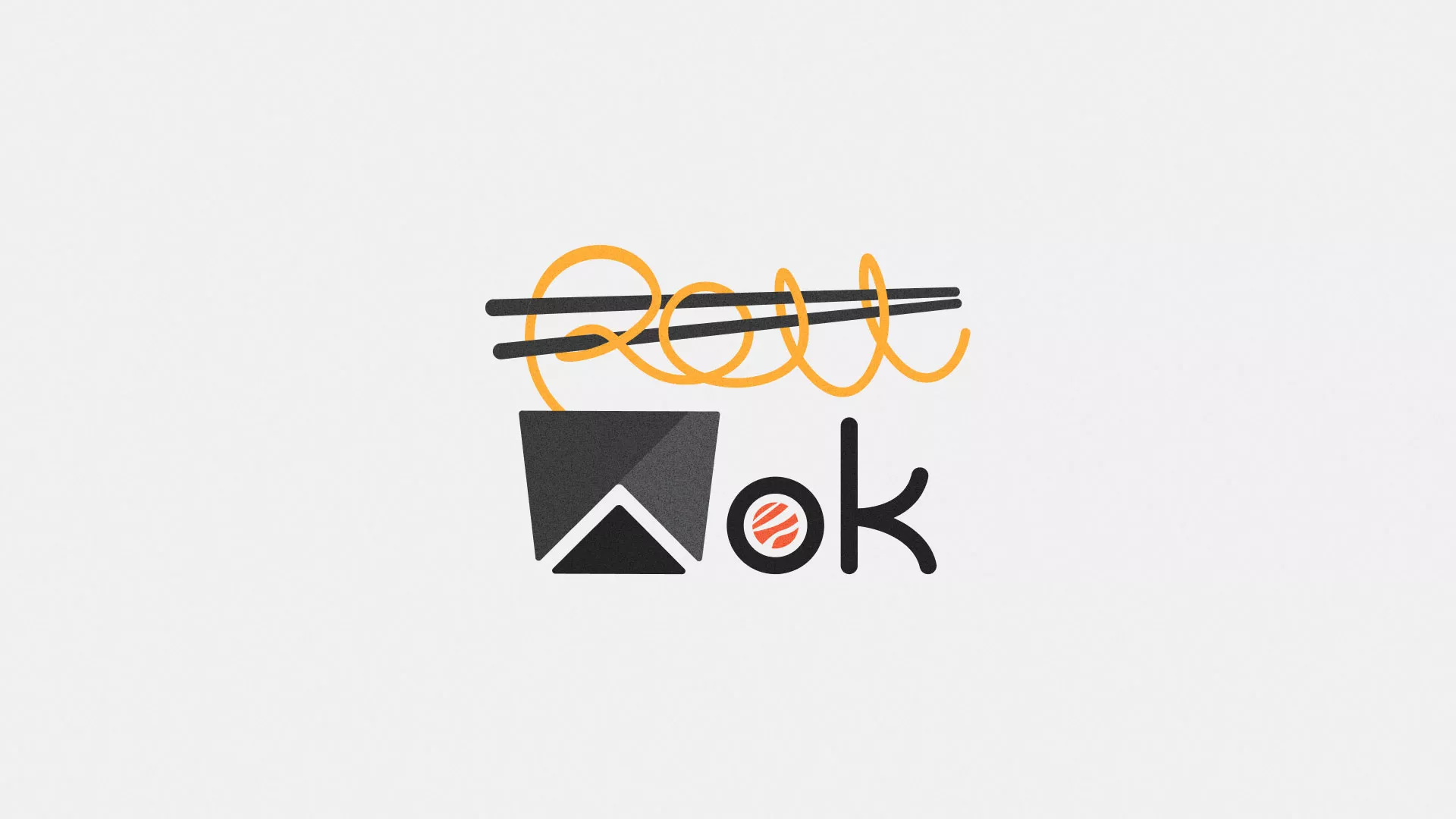 Разработка логотипа в Выборге для суши-бара «Roll Wok Club» Разработка логотипа в Выборге для суши-бара «Roll Wok Club»
