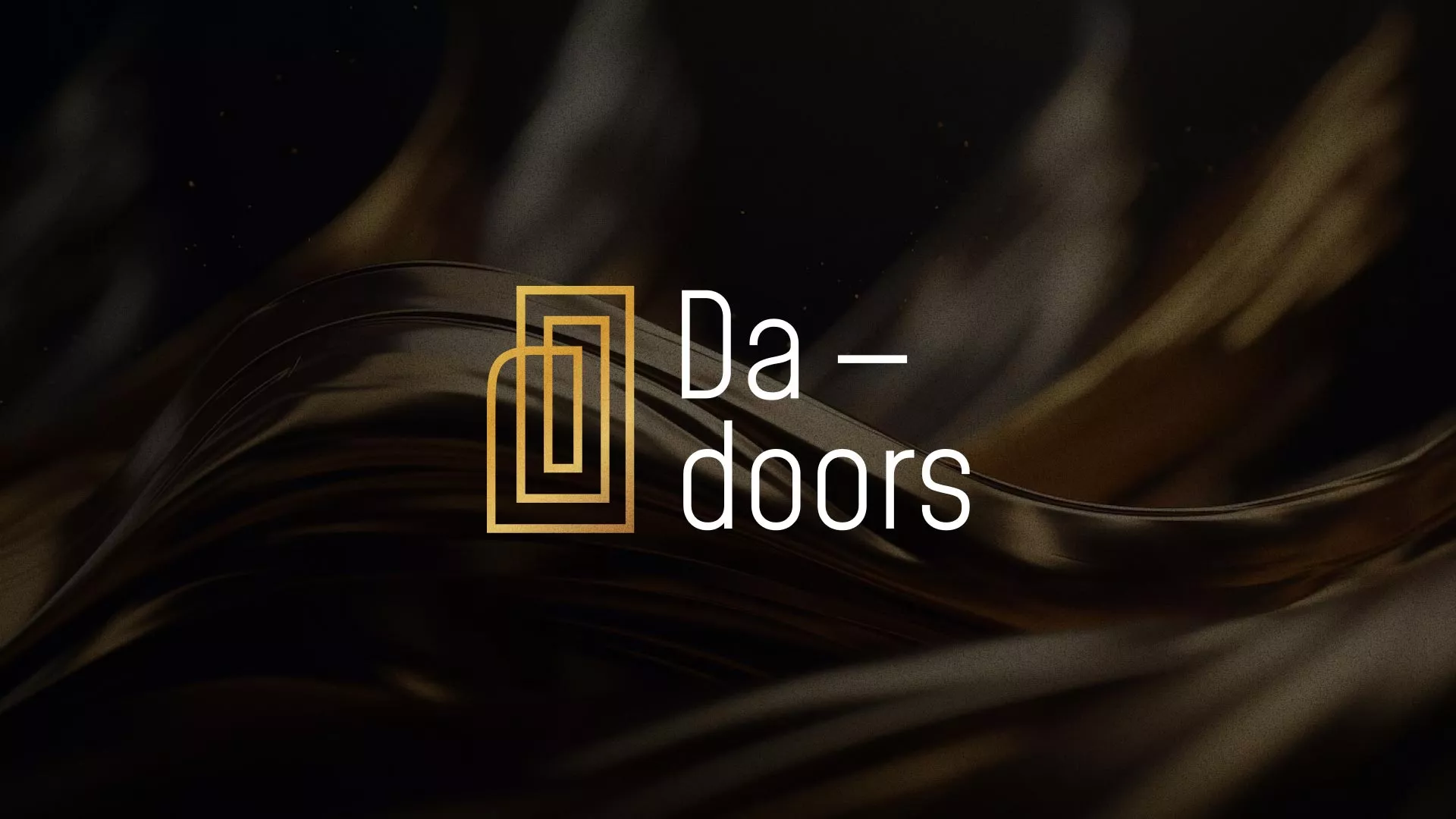 Разработка логотипа для компании «DA-DOORS» в Выборге